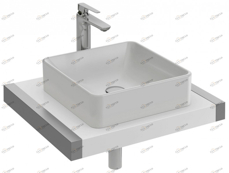 EB60-0600-N07 Столешница 600 мм с отверстием для раковины vox Jacobdelafon PARALLEL Santreyd