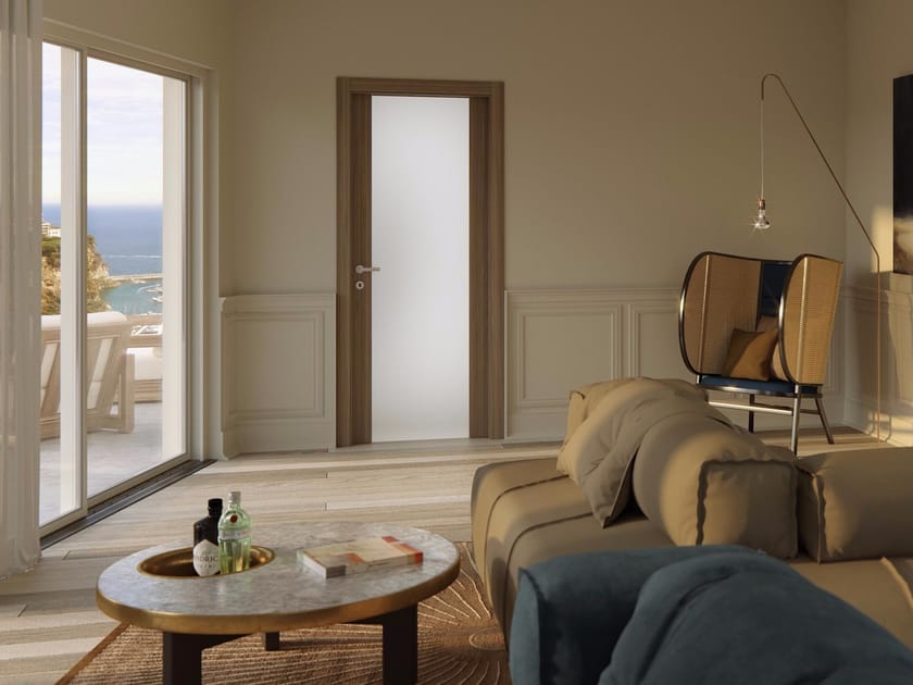 Деревянные распашные двери FERREROLEGNO реплика ARCH-00117364