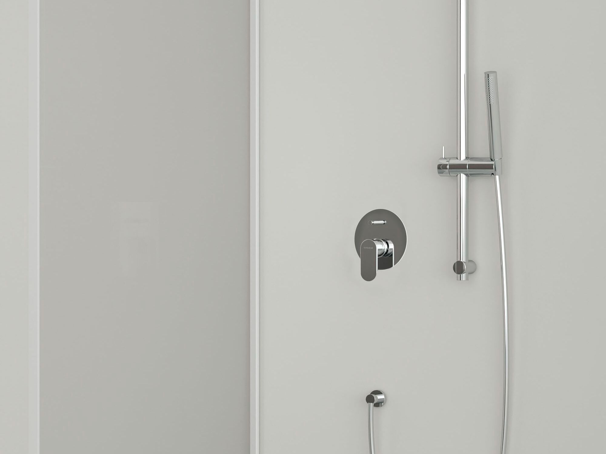 Однорычажный смеситель для душа с переключателем GUGLIELMI RUBINETTERIE Gugu ARCH-00016816 - Вид №1