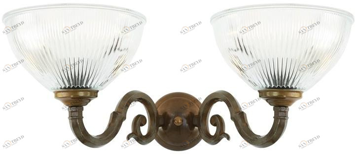 Mullan Lighting Настенный светильник непрямого действия из латуни Tawau Mlwl372 