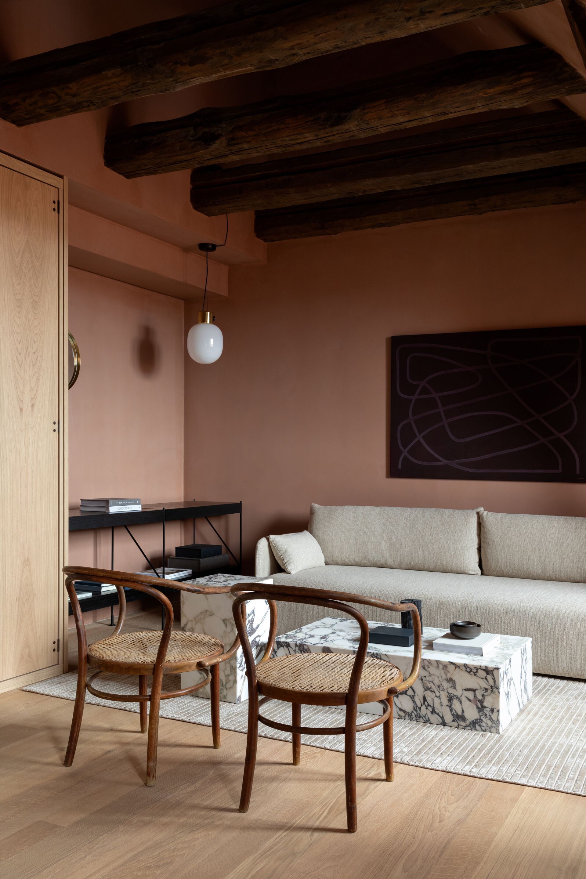 Подвесной светильник из стекла и латуни Audo Copenhagen JWDA ARCH-00068499 - Вид №3