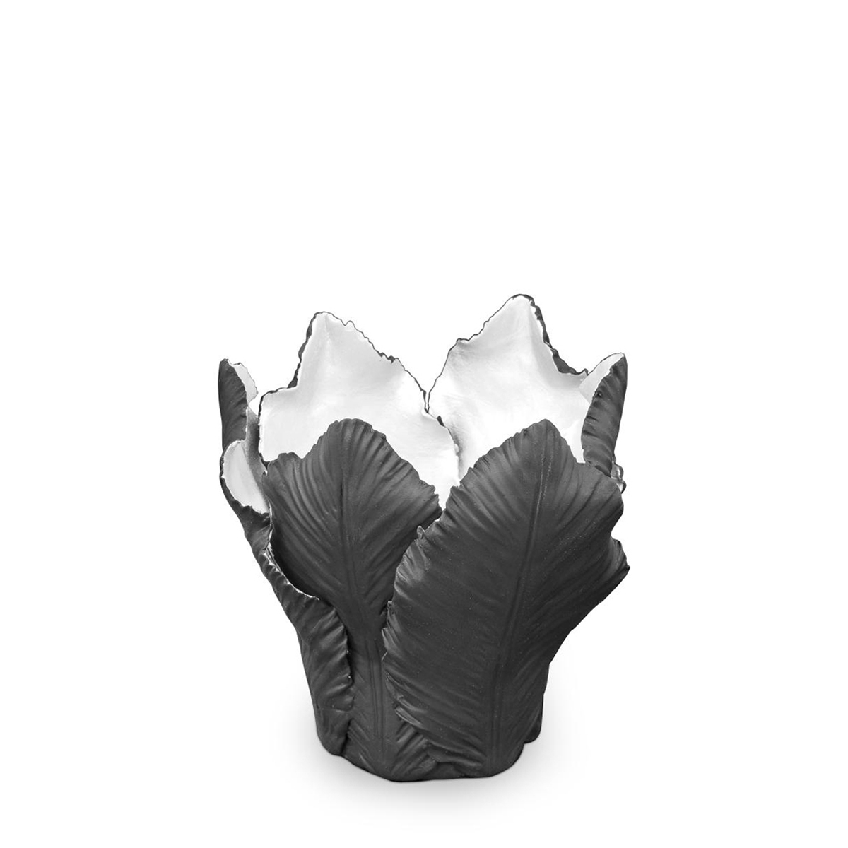 300049-GG ABHIKA ПОДСВЕЧНИК ТЮЛЬПАН GREY/GOLD  - Вид №2