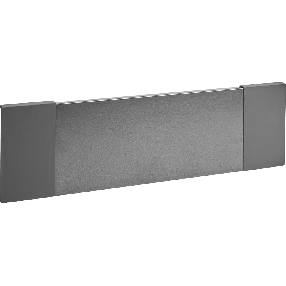 Панель для скрытого ящика Flowbox 36x11 см KONSENSA металл цвет антрацит STLM-2111387