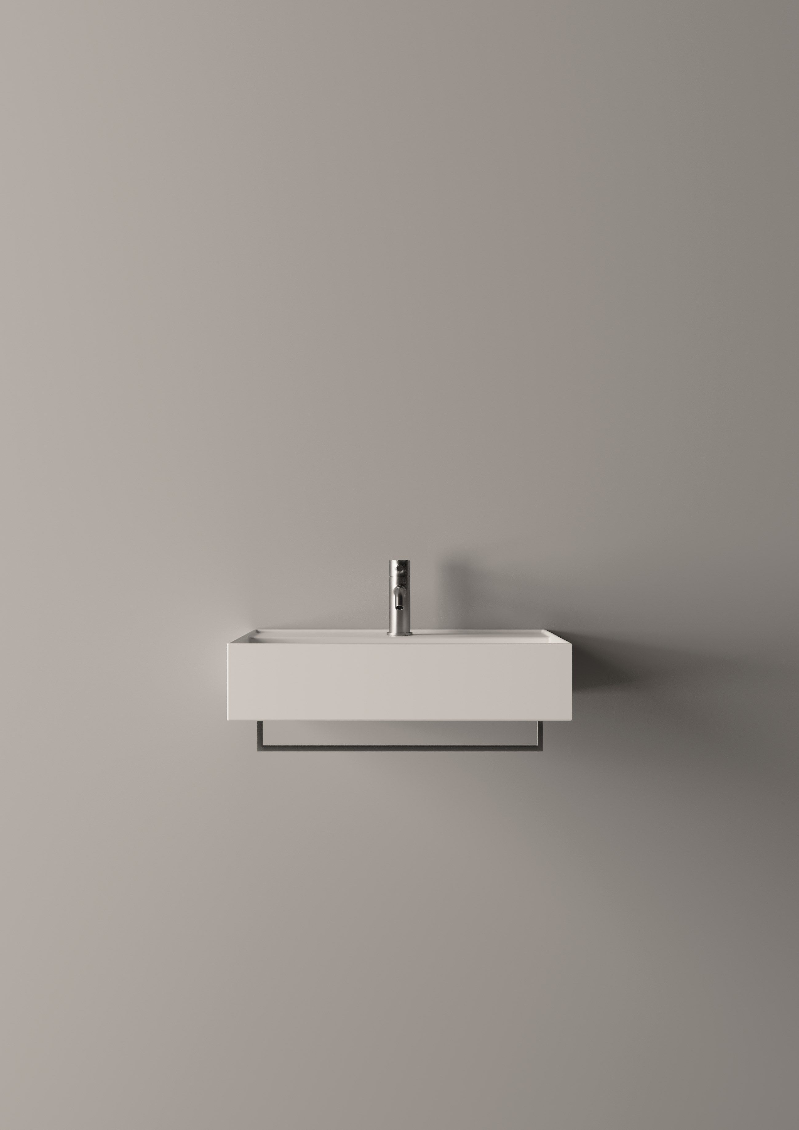 Керамическая прямоугольная подвесная раковина Alice Ceramica HIDE ARCH-00151886 - Вид №3