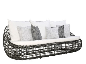 3-местный алюминиевый диван и JanusFiber™