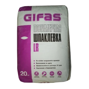 Шпаклевка полимерная финишная Gifas LR 20 кг