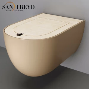 THV00141 Подвесной унитаз настенный Коричневый ArtCeram TheOne Италия