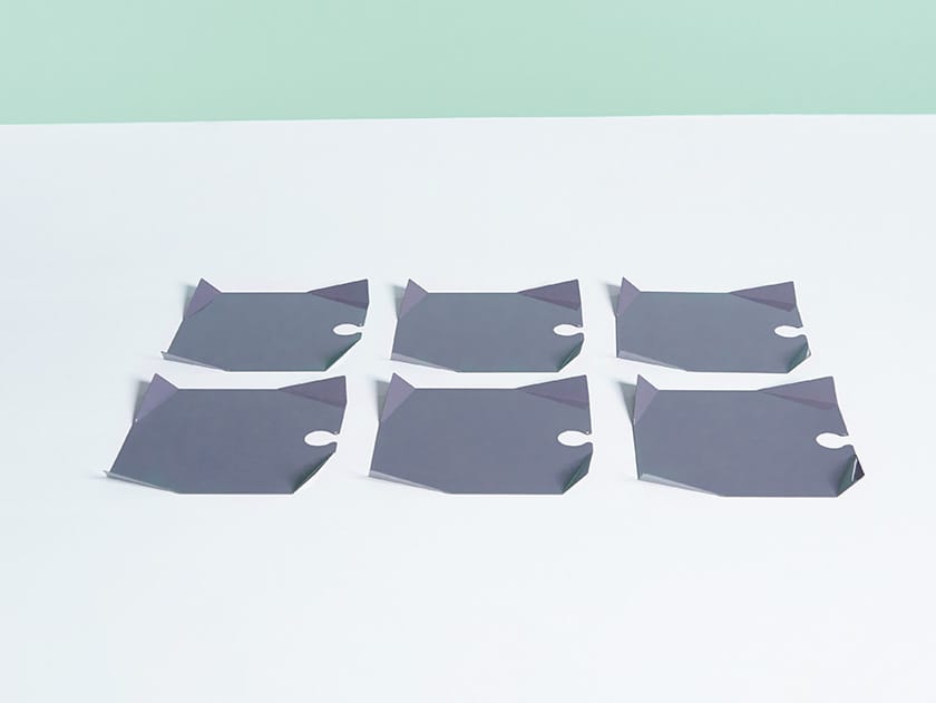 Квадратная металлическая тарелка для коктейлей Giacopini Pliè ARCH-00043244 - Вид №2