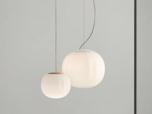 LUCEPLAN Светодиодная подвесная лампа из дутого стекла Lita