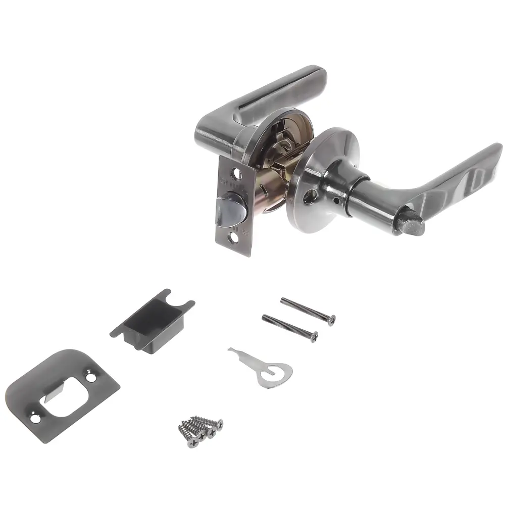 Ручка-защелка 624/BL PB-B с ключом и фиксатором ЦАМ цвет бронза FUARO STLM-2211408 - Вид №1