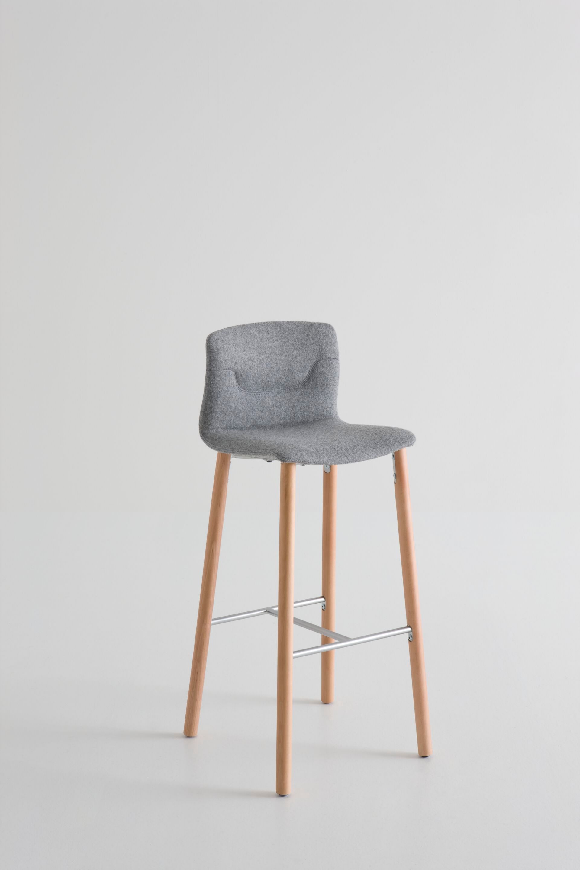 Стул из инженерного пластика с деревянным каркасом GABER ARCH-00074153 - Вид №6