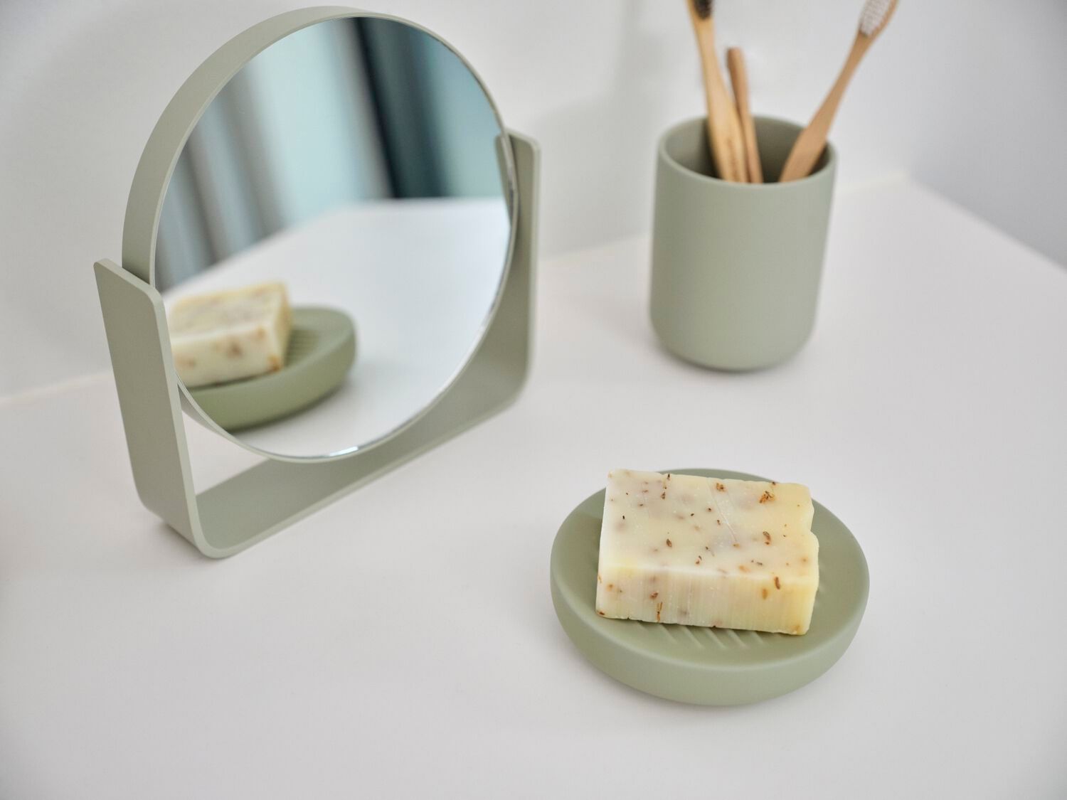 Фарфоровая подставка для мыла ZONE DENMARK Ume ARCH-00108261 - Вид №7