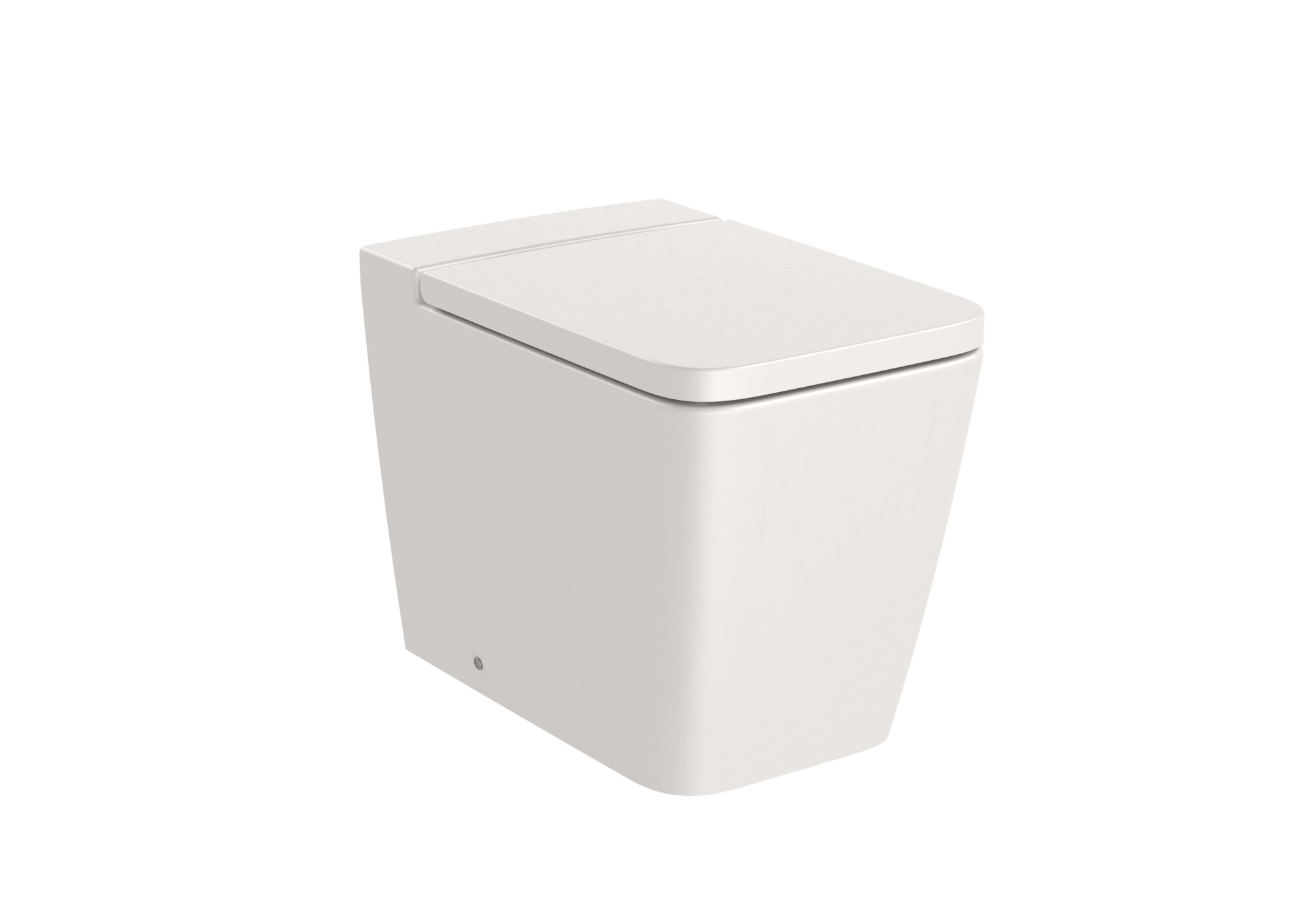 AZ34753650 SQUARE - Подвесной унитаз без ободка с двойным сливом (включает чашу и плавно закрывающуюся крышку) ROCA Inspira 
