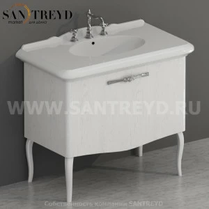 PS100RB Напольная тумба 84 см цвет Морозное утро Globo Paestum Италия