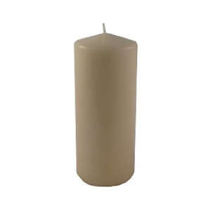300157 Свеча столбик 5.6 х 11.5 см 220 г слоновая кость Kukina Raffinata