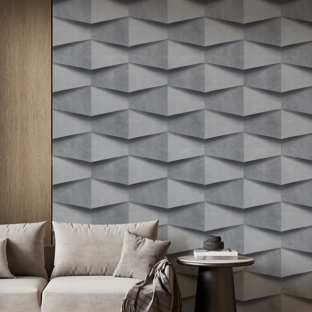 Обои флизелиновые Walldecor Exclusive Монолит графитовые 1.06 м 75349-44 89465776 STLM-2144026 - Вид №2