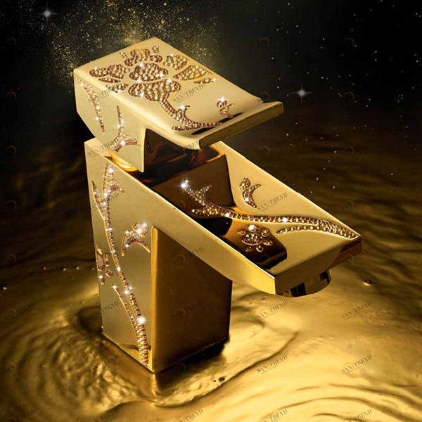 Смеситель для раковины 61.002G MAIER LUXURY 61002G