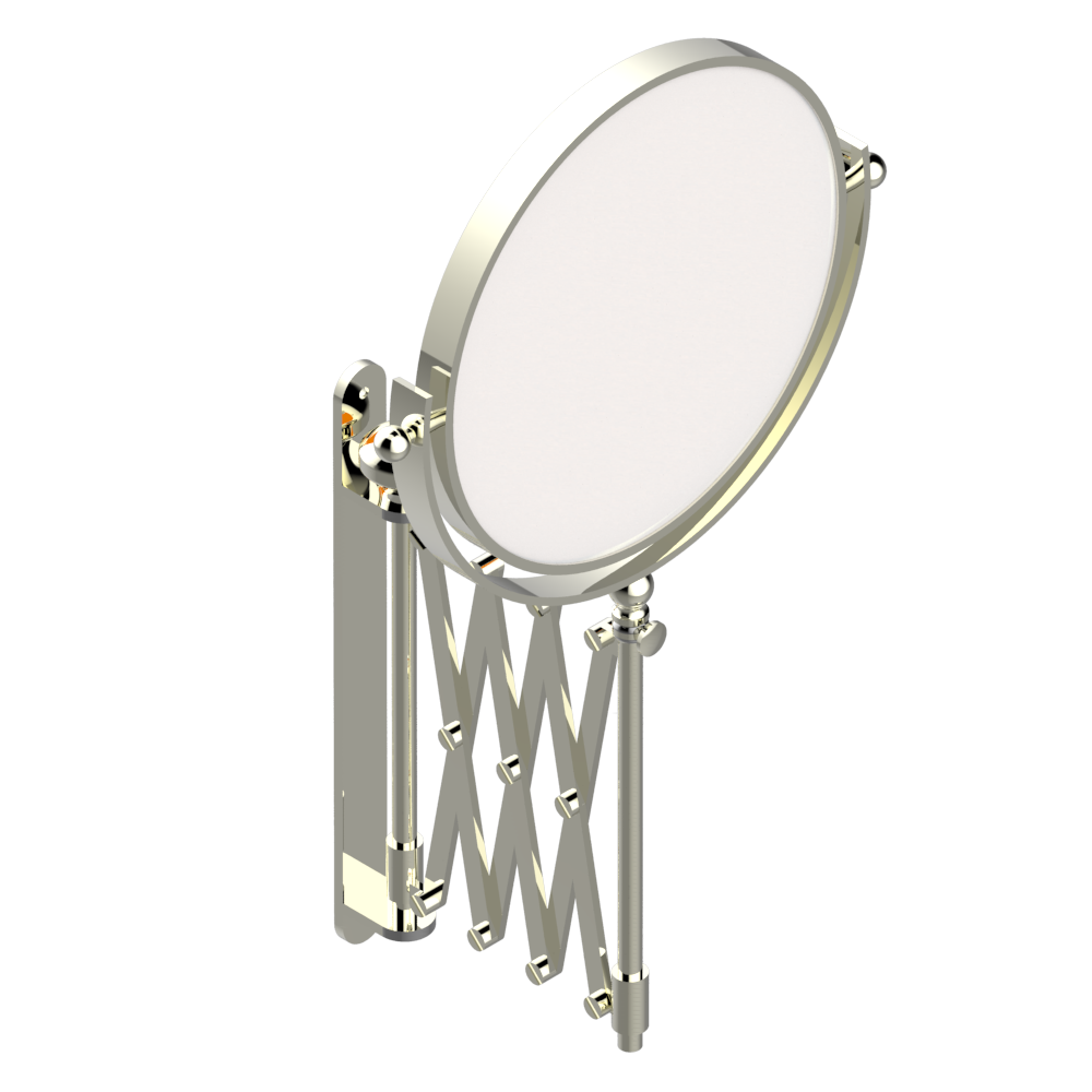 G00-668 Зеркало вытягивающееся для бритья, диаметр : 200 мм Thg-paris прочие артикулы THG Никель G00-668 CAT.B