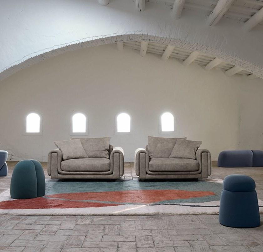 Roche Bobois Кожаный диван Nativ sun-id-1457029 - Вид №4