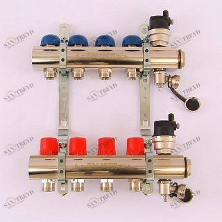 Колл. группа EMMETI TOPWAY 1"xМ 24 х19 4 выхода с термостатическими вентилями 1298684