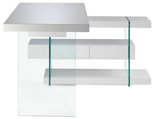 Angel Cerdá Письменный стол из дерева и стекла с ящиками Urban deco 3002 Angel Cerda - Вид №2