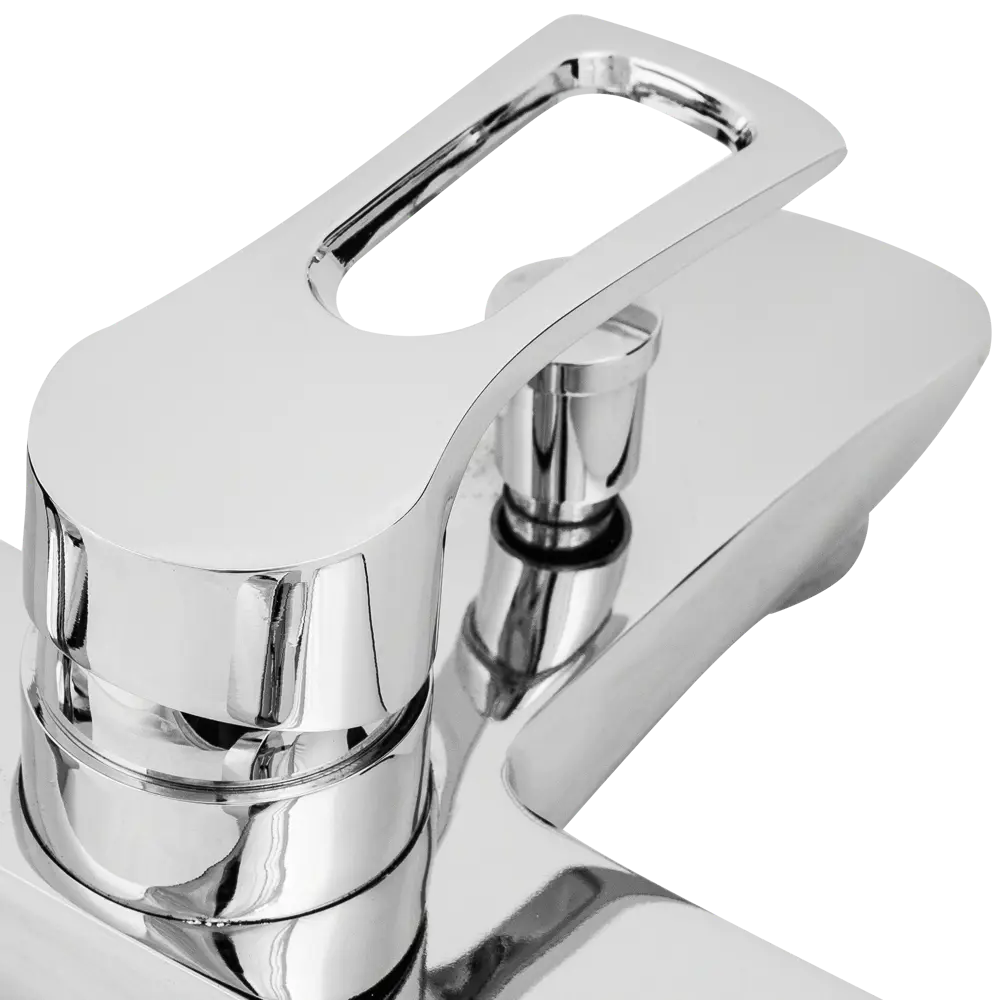 Смеситель для ванны Sagitta однорычажный цвет хром BRISSEN Saggita STLM-2066452 - Вид №1