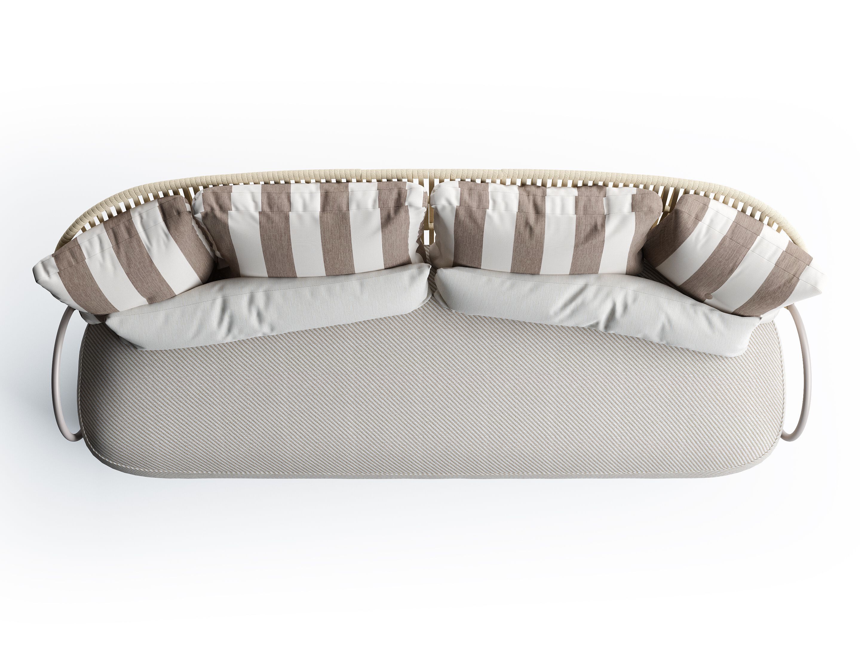 3-местный садовый диван Amura креольский ARCH-00069645 - Вид №3