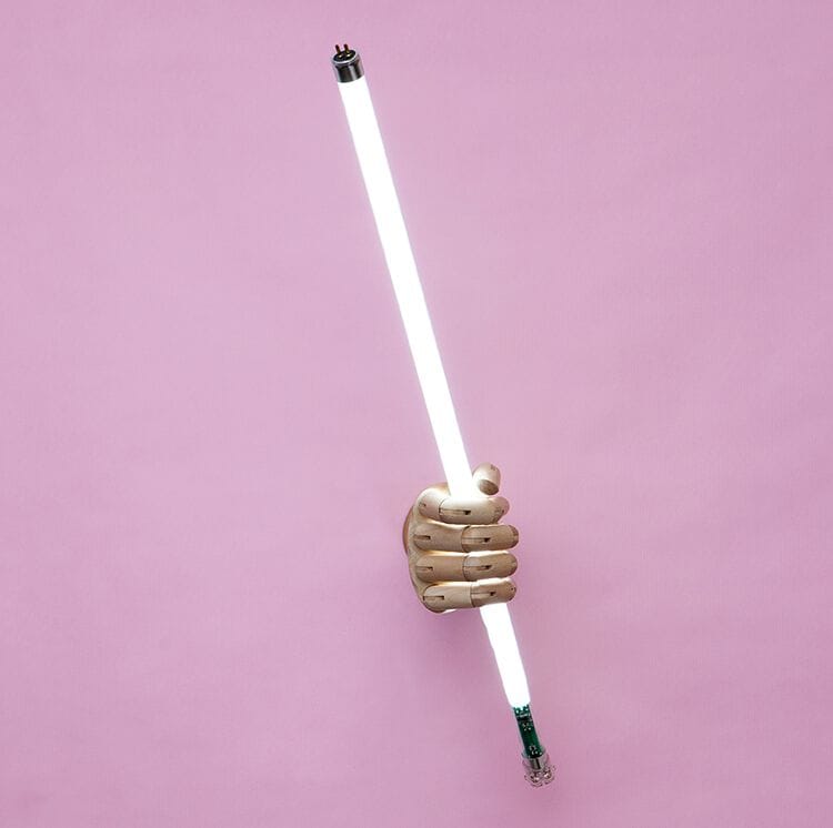 Деревянный настенный светильник ICI ET LÀ Manos ARCH-00018356