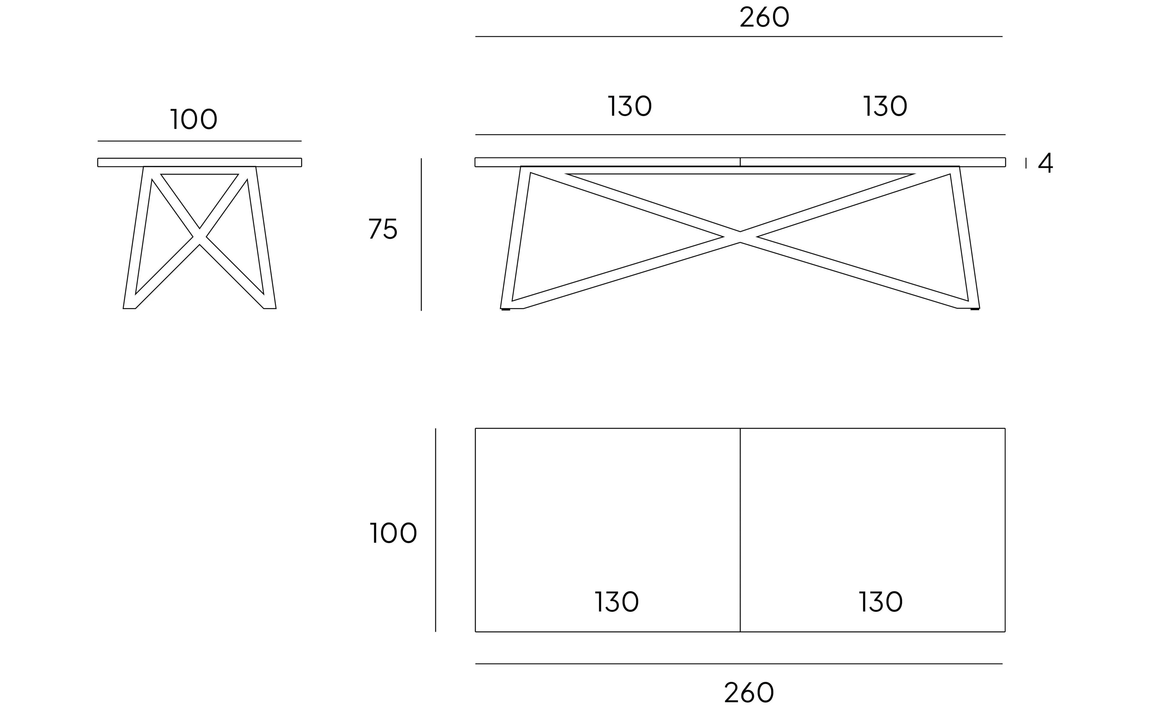 Прямоугольный садовый стол из каррарского мрамора VELTHA® искусство ARCH-00134226 - Вид №9