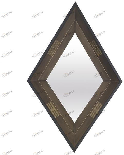 ETRO Home Interiors Настенное зеркало в деревянной раме  E.per.511.a 