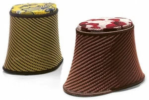 Moroso Пуф из полиэтиленовых нитей ручного плетения M'afrique