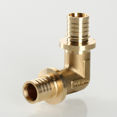 VTm.451.BG.001616 Фитинг аксиальный универсальный – угольник надвижной Valtec 16 (2,2) мм x 16 (2,2) мм  - Вид №3