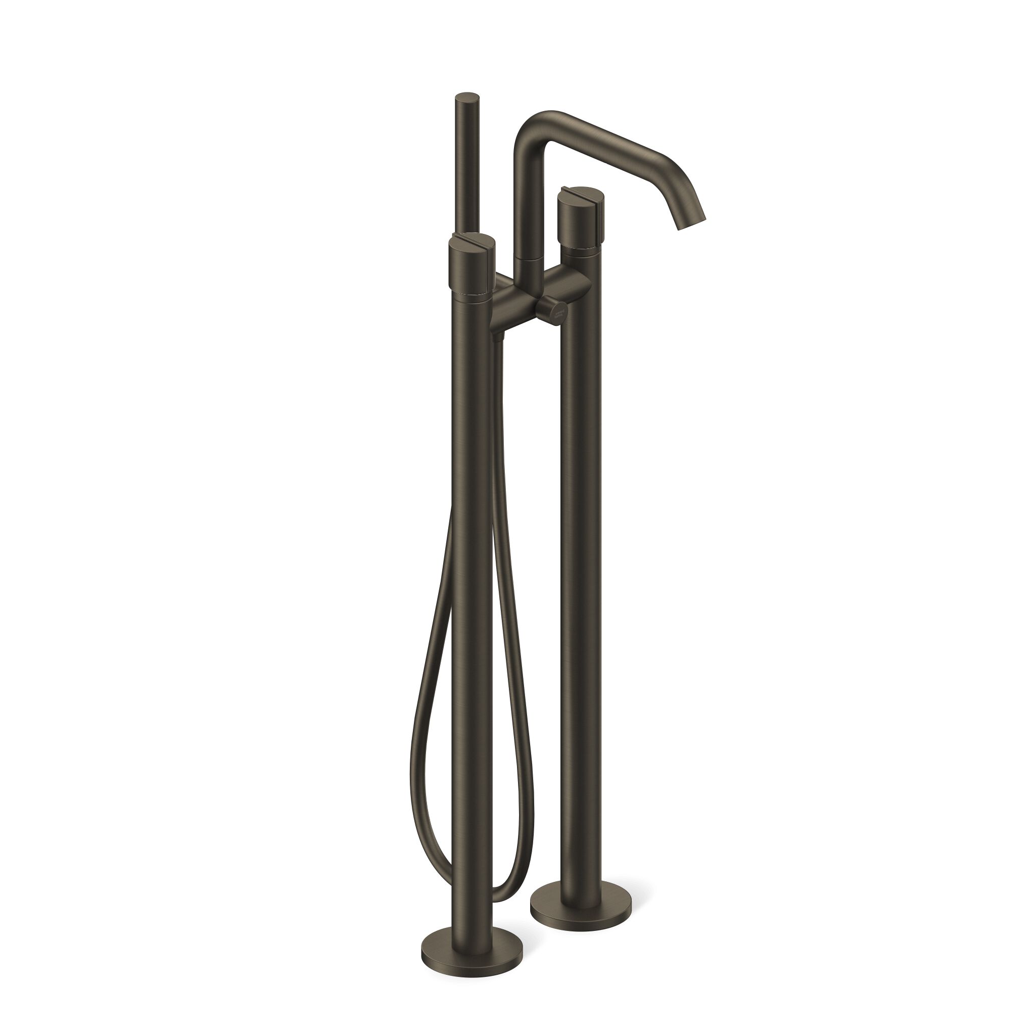 Смеситель для ванны с 2 отверстиями с ручным душем Varied Forms Macaron ARCH-00120404