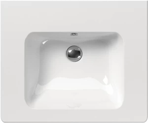 8831111 Подвесная раковина настенная овальная GSI ceramica City белая