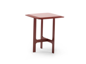 Деревянный квадратный журнальный столик