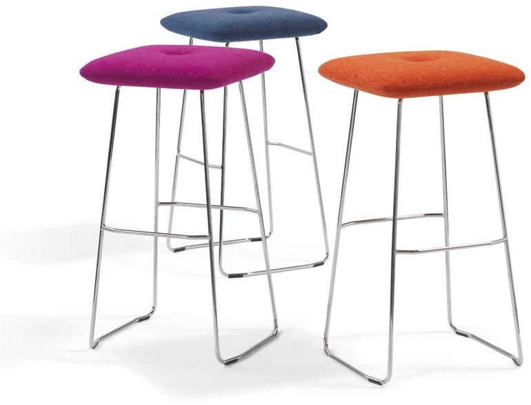 Blå Station Высокий табурет из хромированной стали Dundra Bla Station sun-id-1398017 - Вид №1