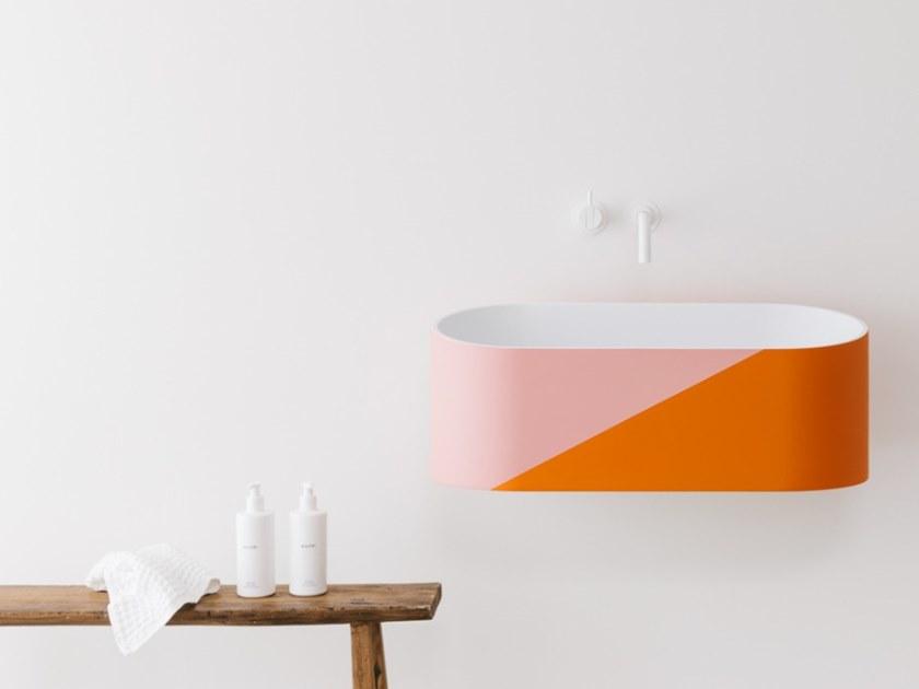 Подвесная раковина настенная овальная Not Only White Fuse белая sun-id-1454451 - Вид №11