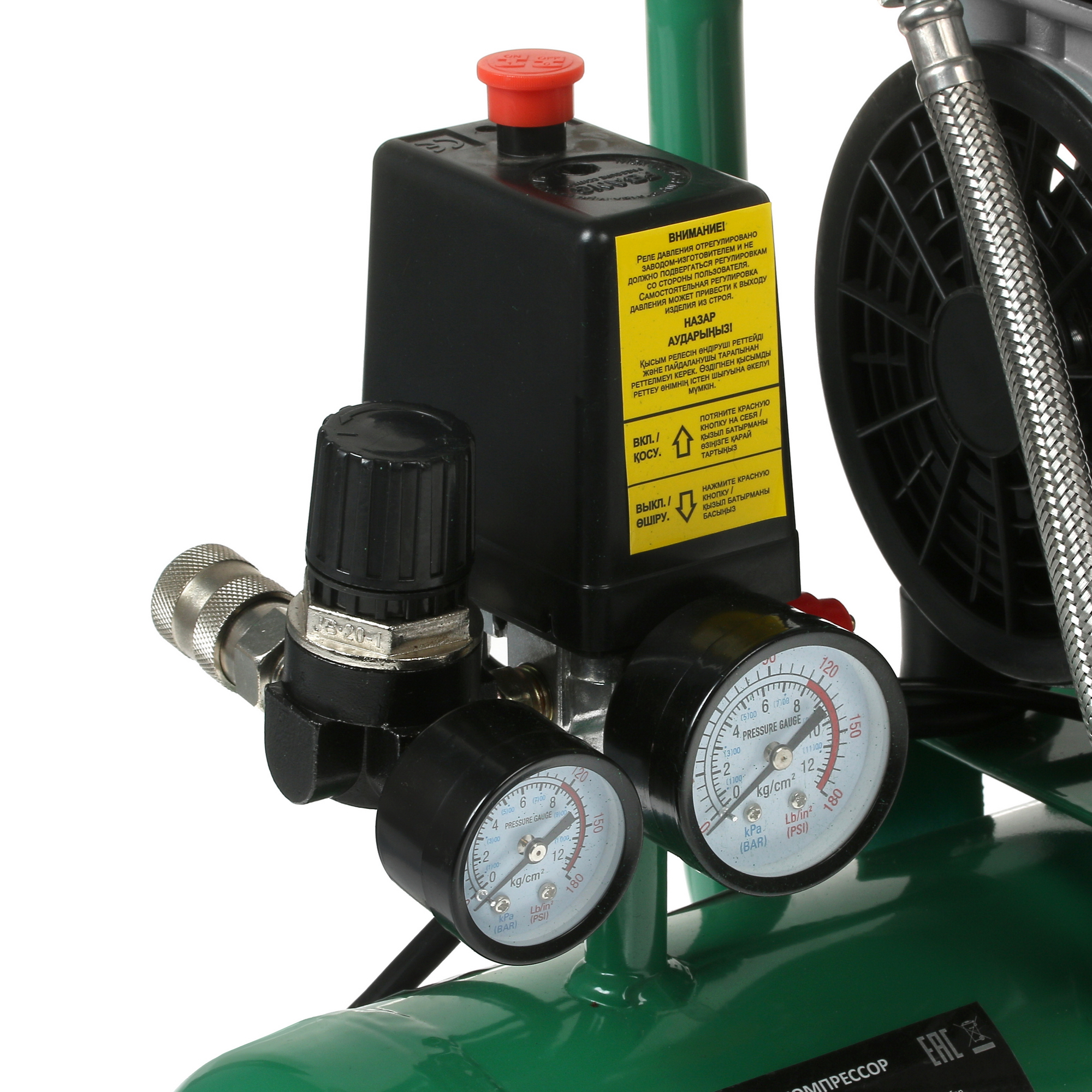 Компрессор поршневой безмасляный FinePower TRF120-9 4853011 STDN-0111335 - Вид №4