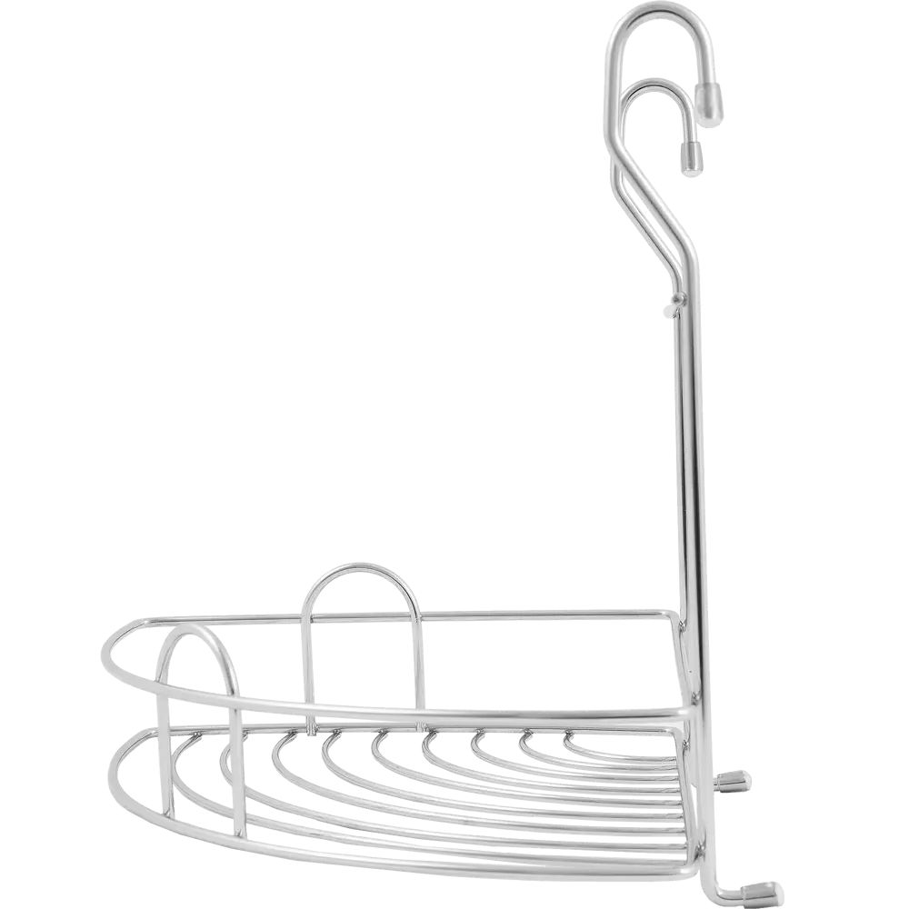Полка угловая малая Delinia 20.5x20.5x25 см сталь цвет хром STLM-2018374 - Вид №2