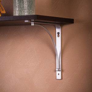 Кронштейн  Арочный, 200х200 мм, шампанское LJPS0137 Public Steel Россия