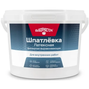 Шпаклевка латексная финишная Выбор мастера 3 кг цвет белый