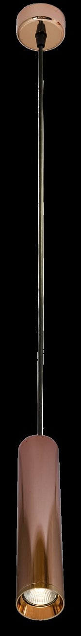 Светильник подвесной галогеновый 180 см розовое золото Shelby P020PL-01RG TECHNICAL PENDANT 00-3957094 Золото  - Вид №1