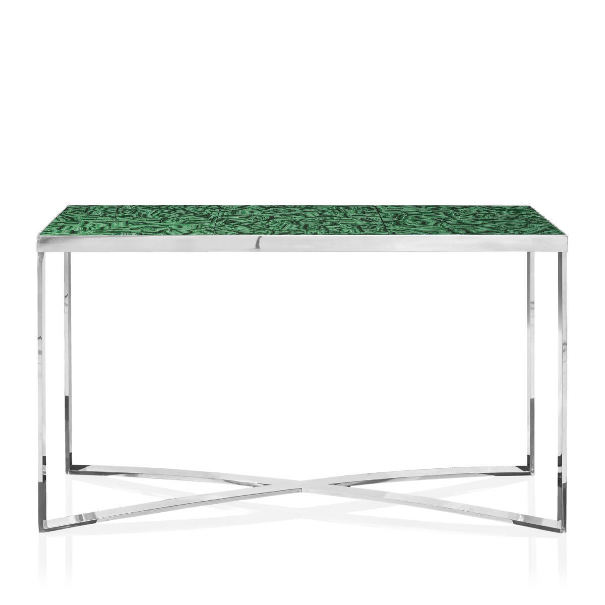 450121,7 ABHIKA КОНСОЛЬ МАЛАКИ X H95 152,5X52,5 GREEN 450121.7