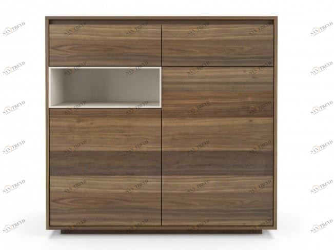 Huppé Буфет из орехового дерева с распашными дверцами с ящиками Fly 5392p HUPPE