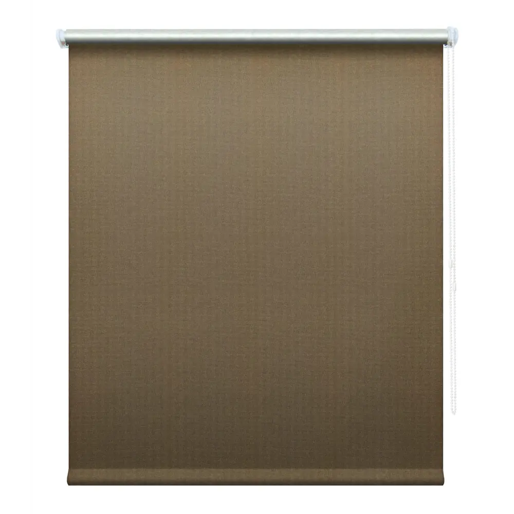 Рулонная штора сильвер блэкаут 140x175 см кофе Santreyd STLM-2099522