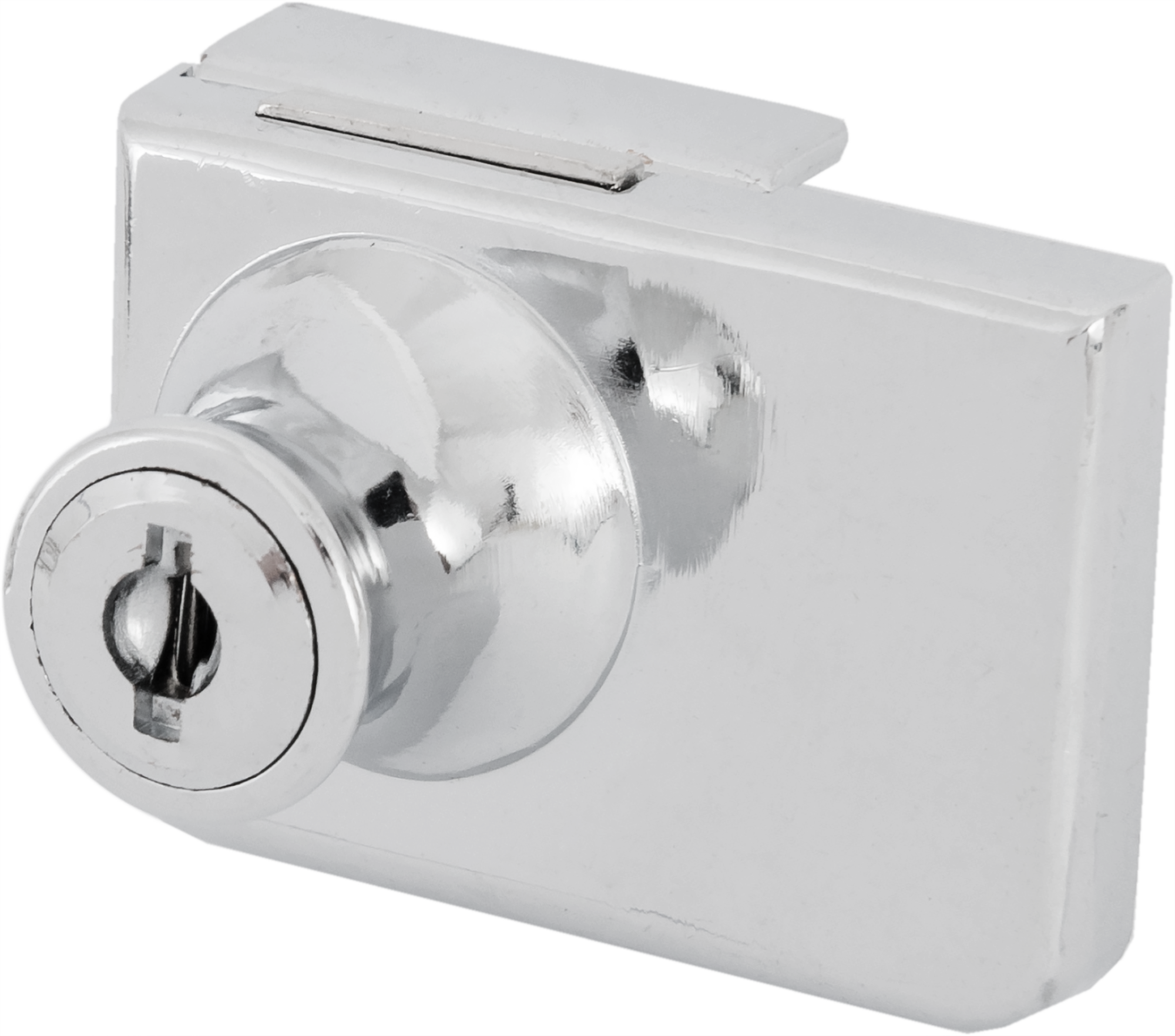 83762979 Замок для стеклянной двери 258 L022 19/20, 13х23 мм, металл, цвет хром STLM-0044419 EDSON