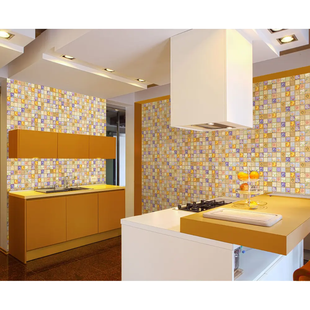 Панель ПВХ Терраццо Икебана 960х485x3 мм, 0.47 м² Santreyd STLM-2137642 - Вид №3