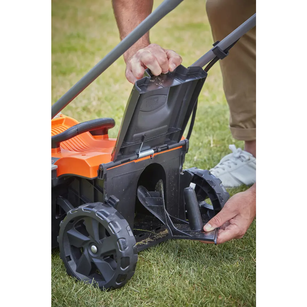 Газонокосилка аккумуляторная Black Decker 36 В 33 см 2x2.5 Ач АКБ и ЗУ входит в комплект BLACK + DECKER STLM-2076358 - Вид №11