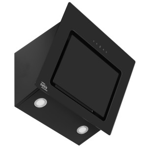 9082723 Вытяжка наклонная Оasis NA-60B черный/черный