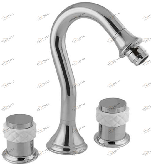 Bronces Mestre Смеситель для биде настенный на 3 отверстия Coquette 065521.000.50